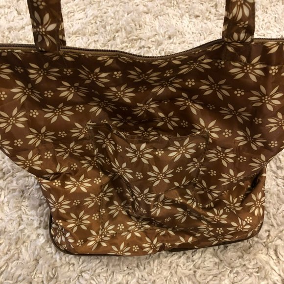 Temptations Insulated Tote Collapsible Zipper Bag Zip Up Cooler Tote - Picture 5 of 7